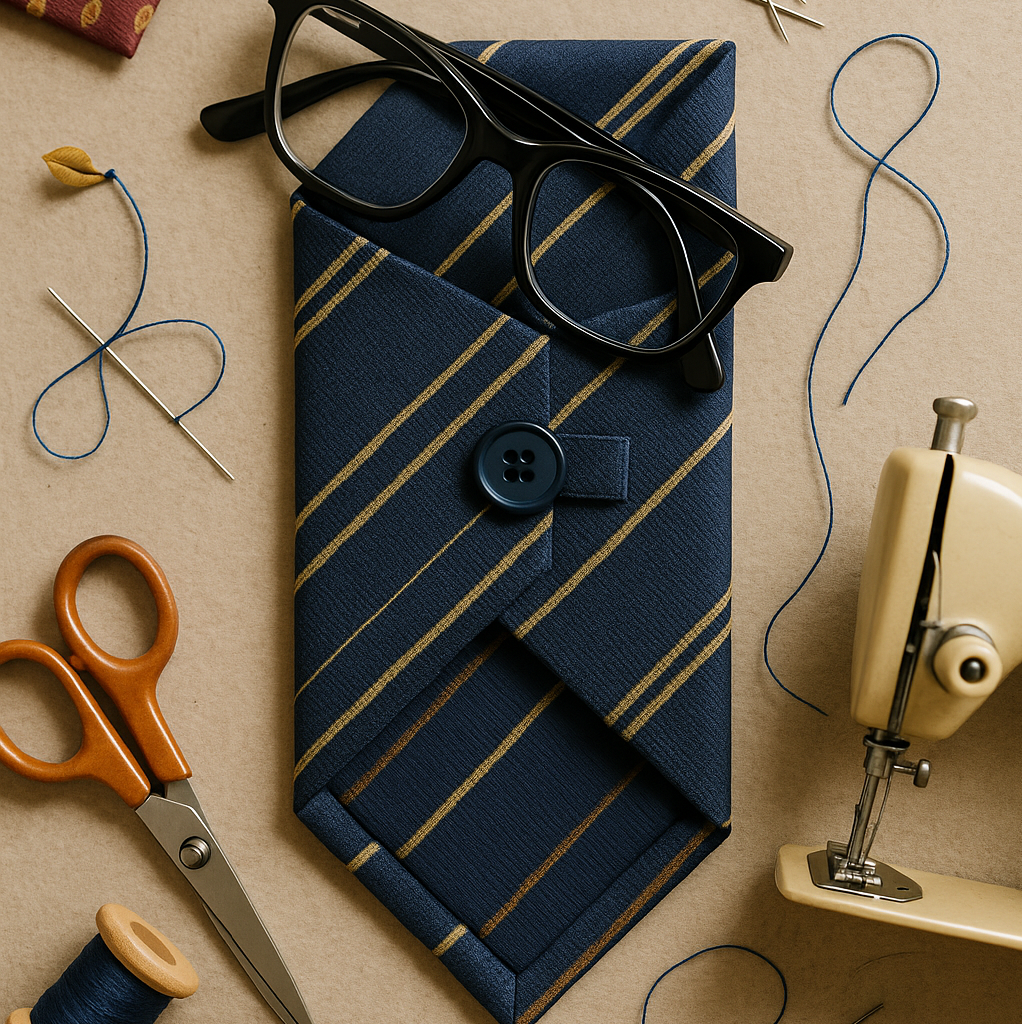 Upcycled Tie Pouch Workshop